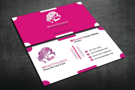 I will design minimalist Business Card and Stationery Brand Design