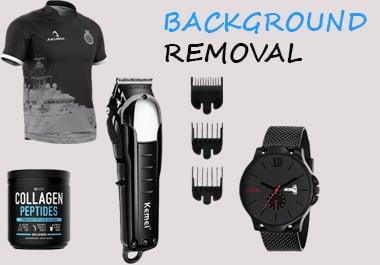 I will resize and remove background from 5 photos