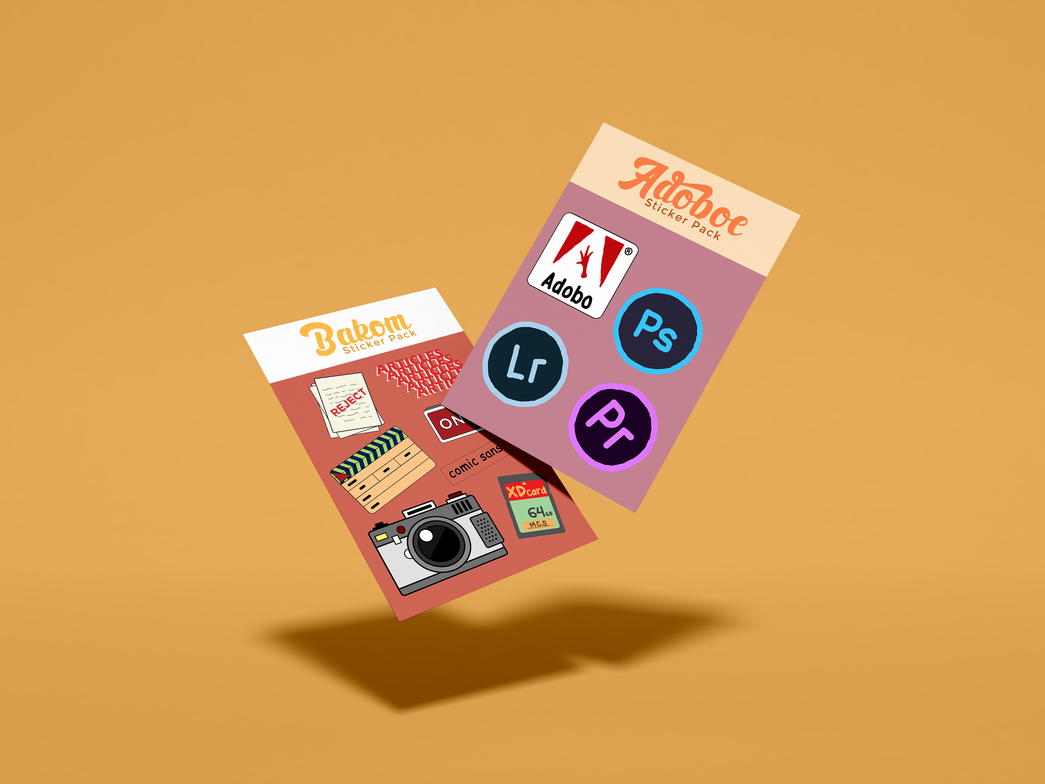 I can create cute and personalized stickers and sticker packs for your personal or brand use