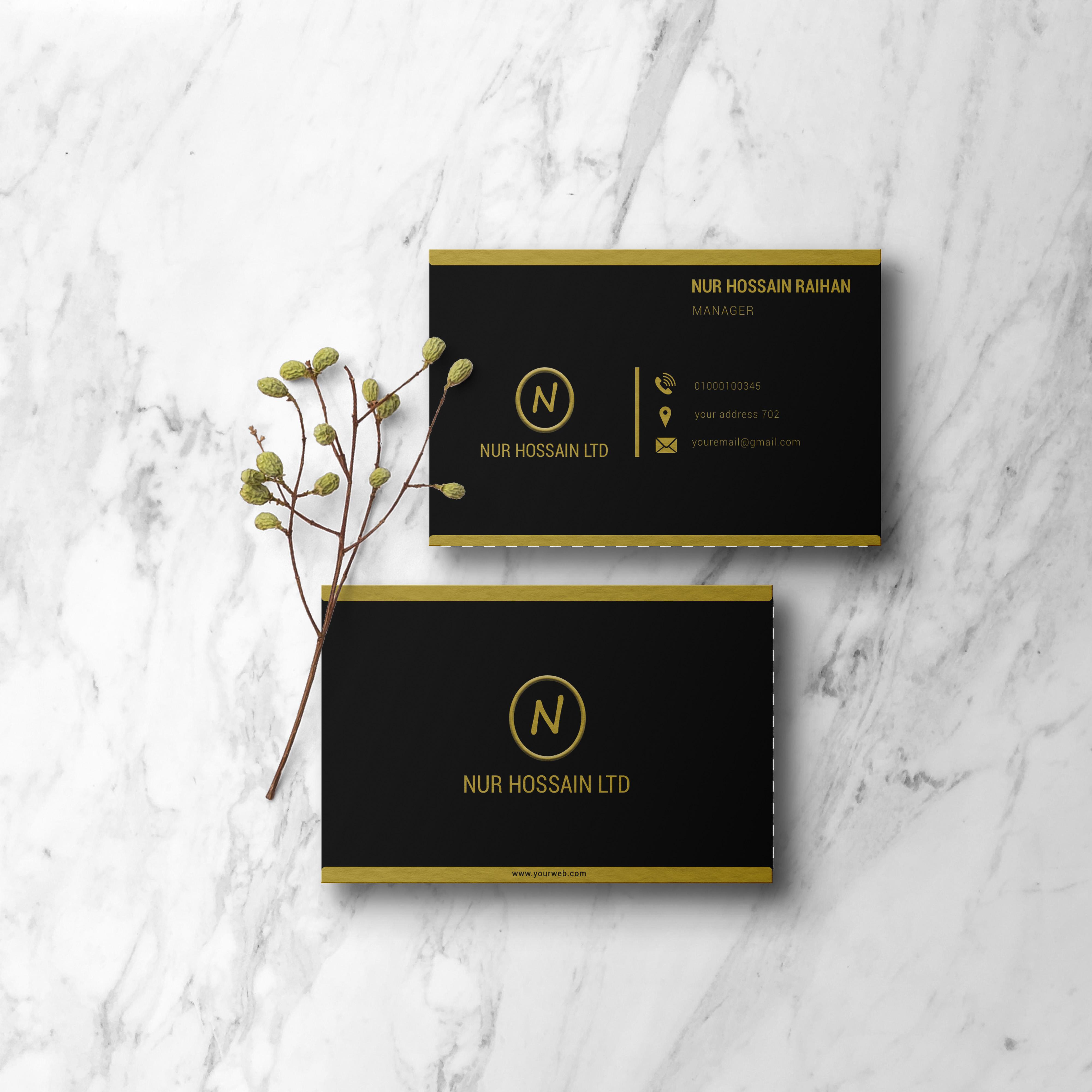 I will design any type of business card for you