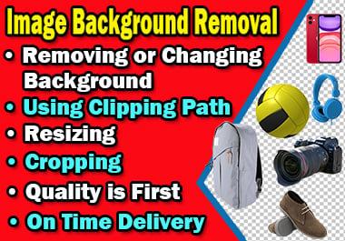 I will remove background from image, edit and cut out 5 photos professionally in 24 hours