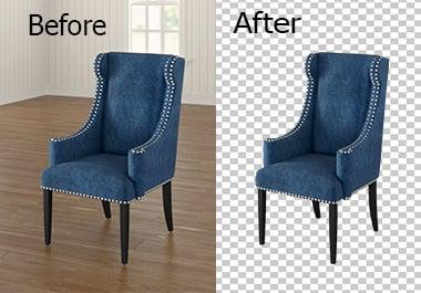 I will remove background from image, edit and cut out 5 photos professionally in 24 hours