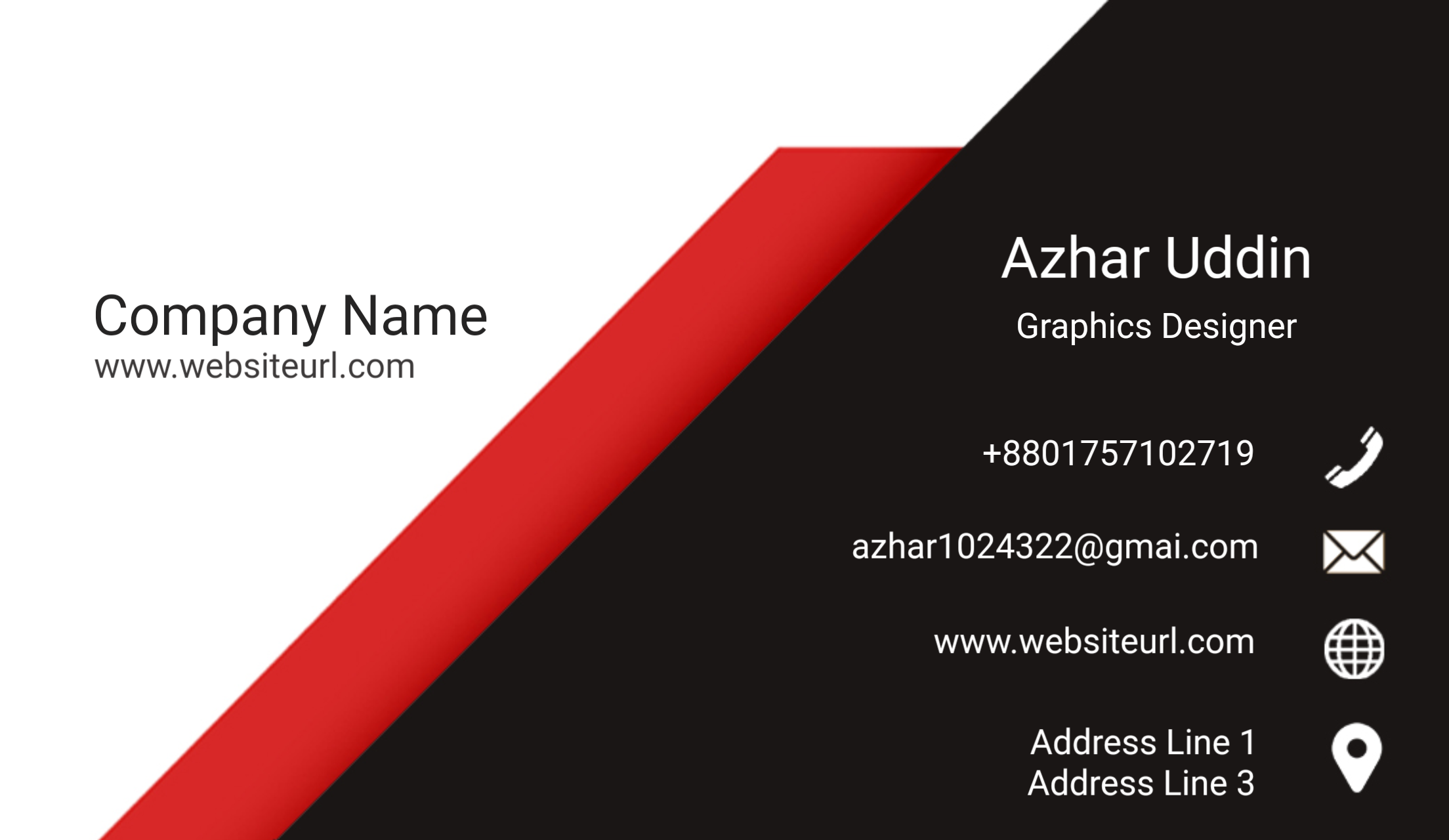 Smart Business Card Design For You. 