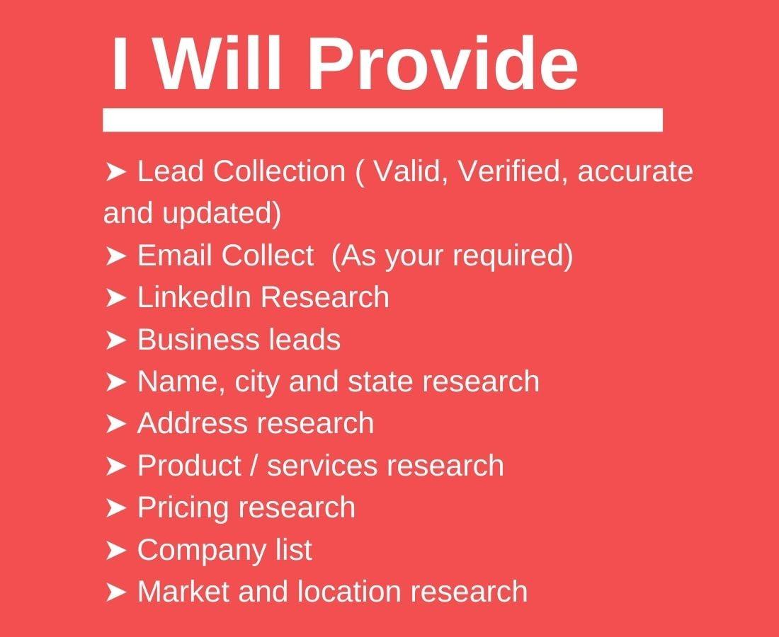 I will do targeted b2b linkedin lead generation