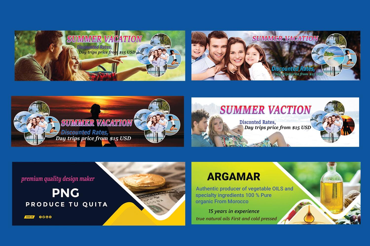 I will design business flyer, leaflet, trifold brochure, postcard,poster and banner