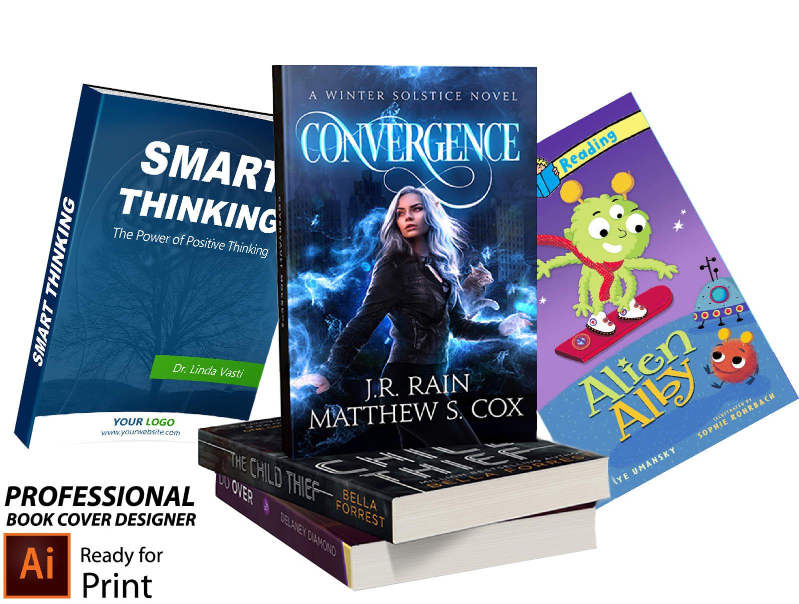 I will do all kind of book cover and album cover design