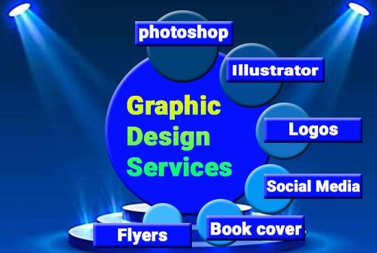 i will be your professional graphic designer who can provide everything for you