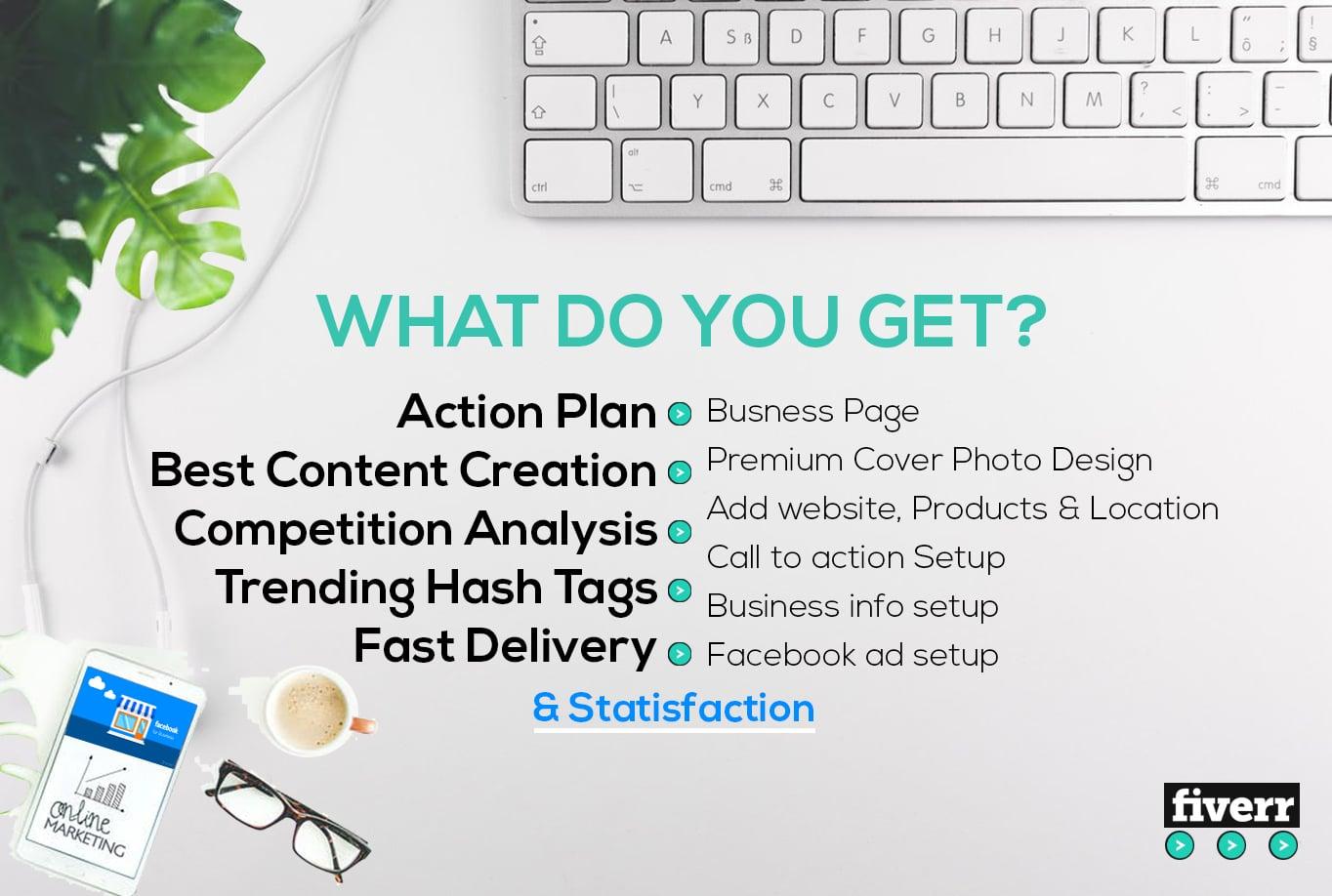 I will Create and optimize facebook page