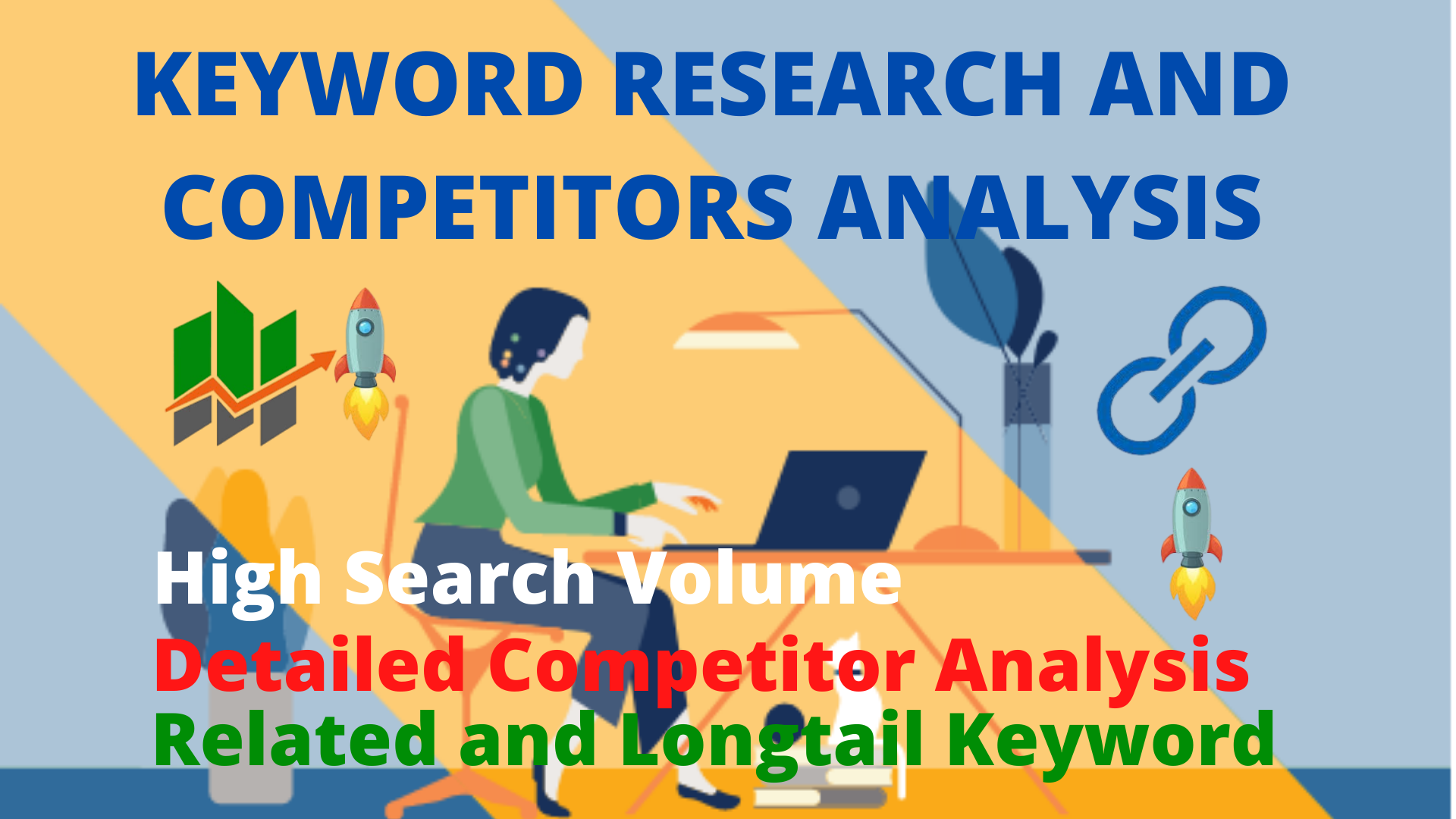  Long tail keyword research and competitor analysis