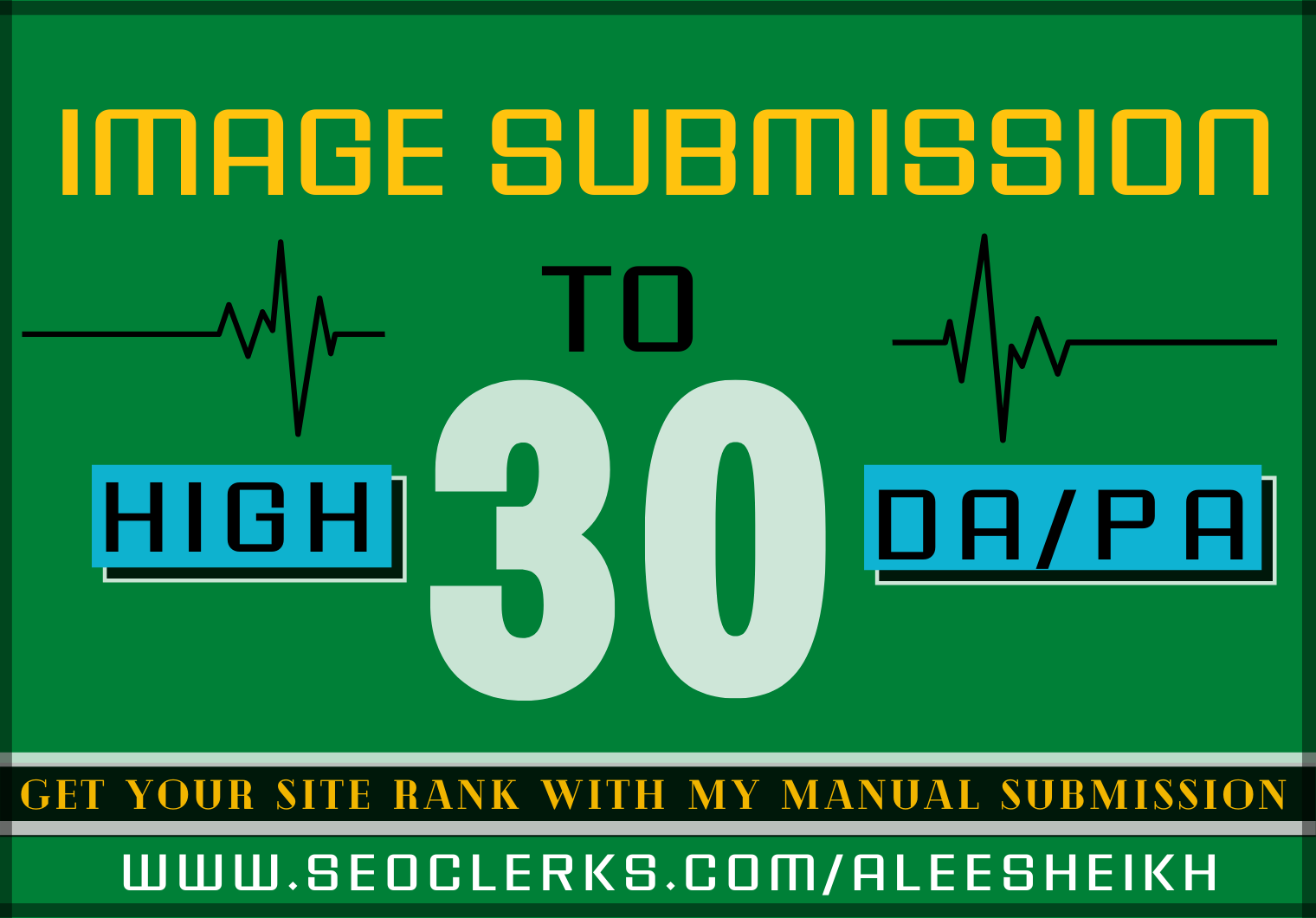 I will do infographic submission to 30 high DA & PA image sharing sites