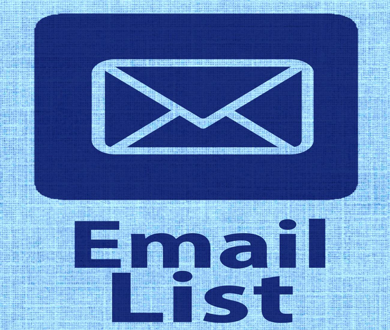 I will collect niche targeted 100 email list clean and verified