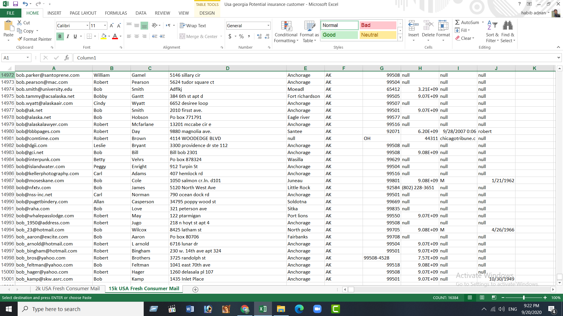 I will provide you 15k USA based Insurance Leads