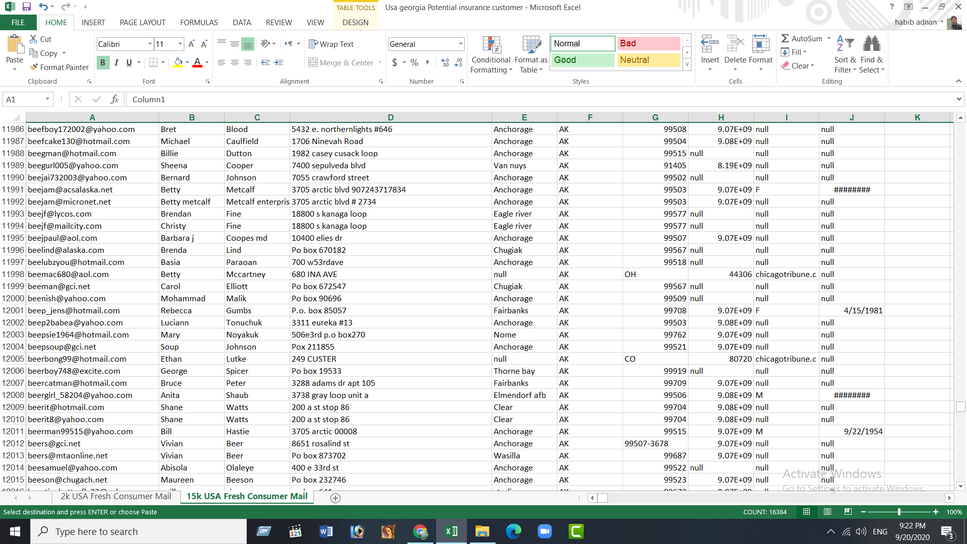 I will provide you 15k USA based Insurance Leads