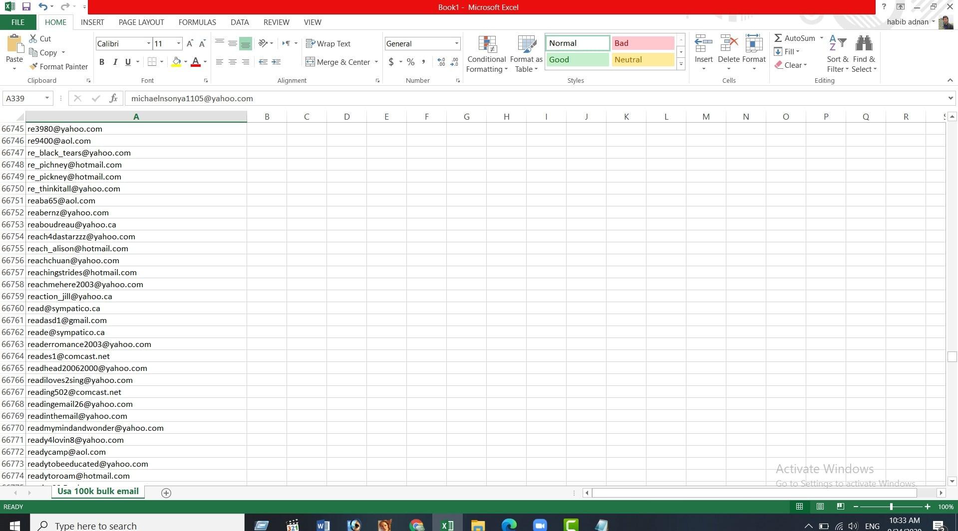 I will provide you 100k USA based Bulk Email list clean and verified