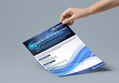 I will design attractive trifold brochure, flyer, leaflet etc