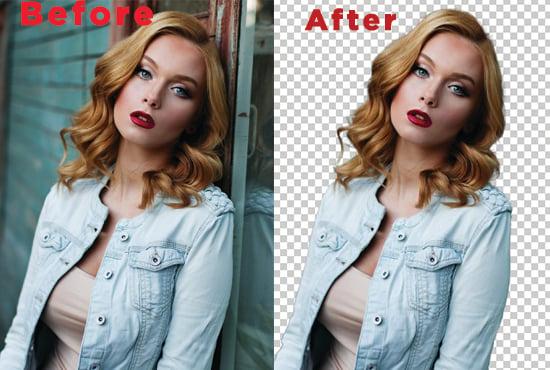 I will do remove background from any image nicely