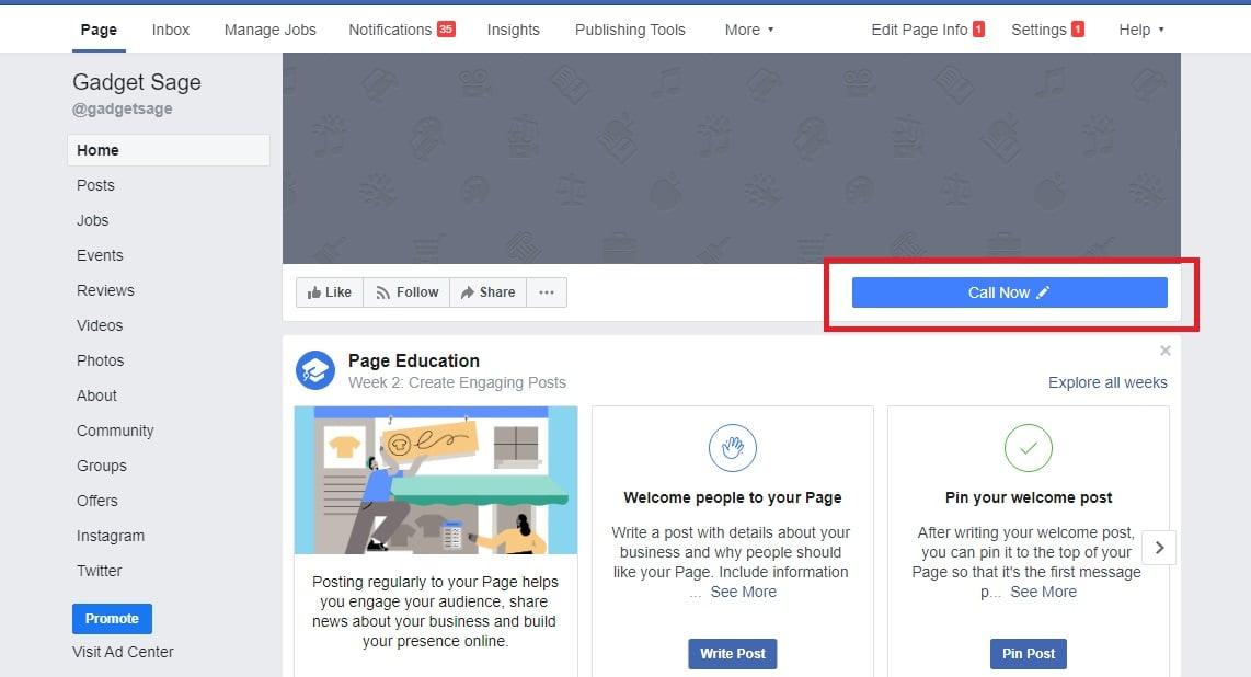 i will design your facebook business page