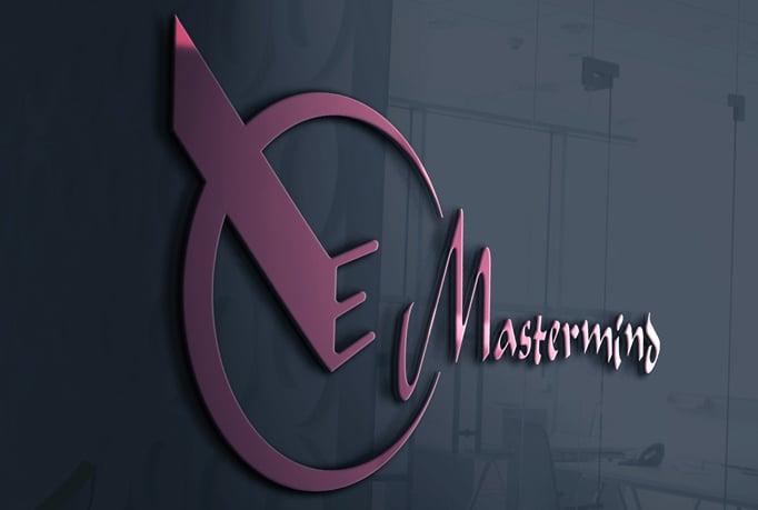 I will design a clever modern & outstanding logo