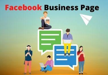 will create facebook business page. ads campaign and create real troax