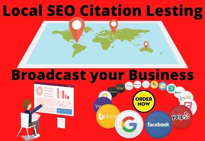 I Will do 10 local SEO citation 