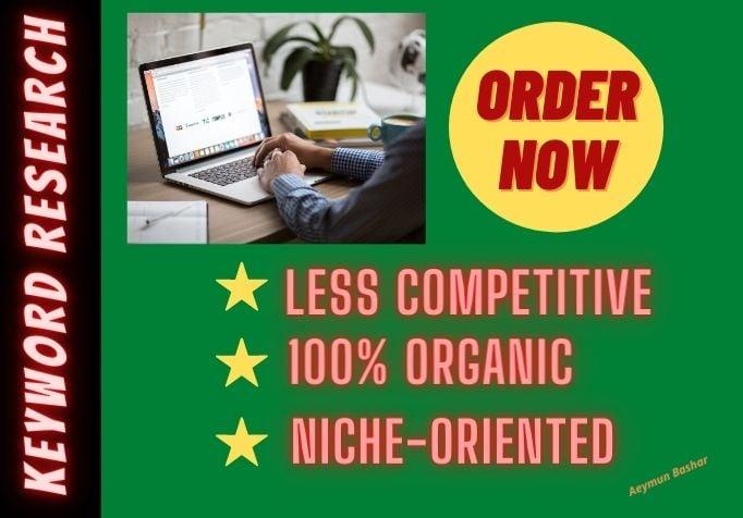 Get Top 25 Low Competitive Keywords in any Industry