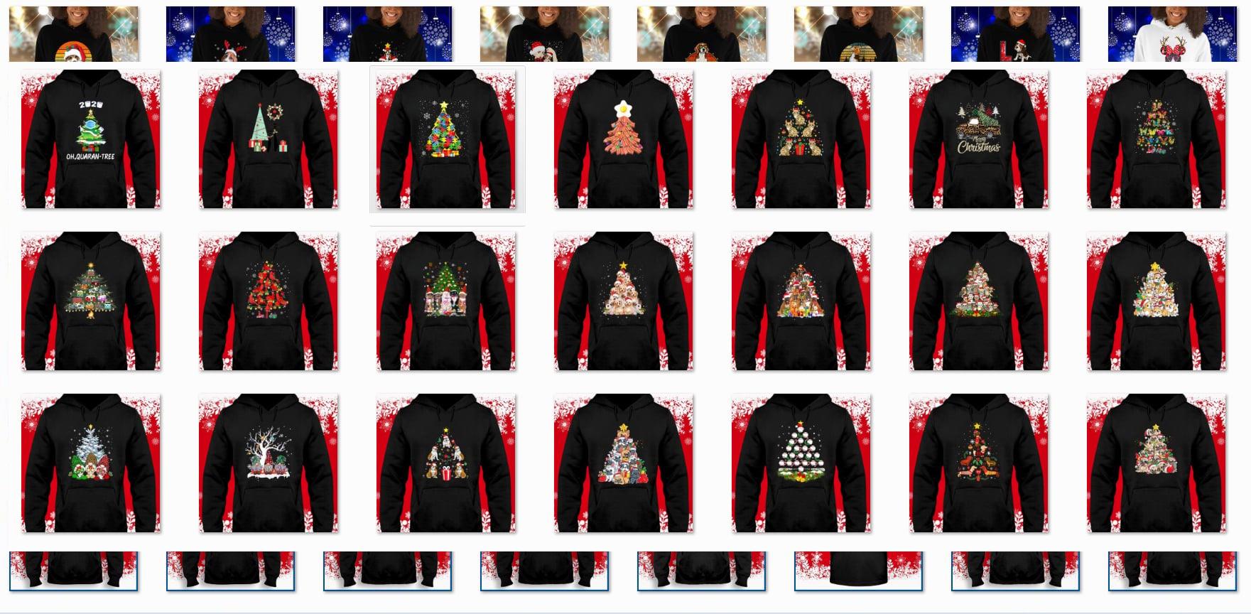 500 PNG files Christmas T shirt Design Ready To Printable