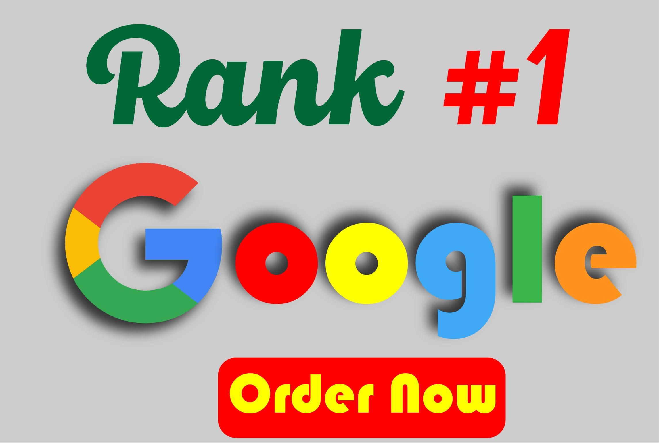 Boost Your Site ON google 1st page Ranking with white hat SEO