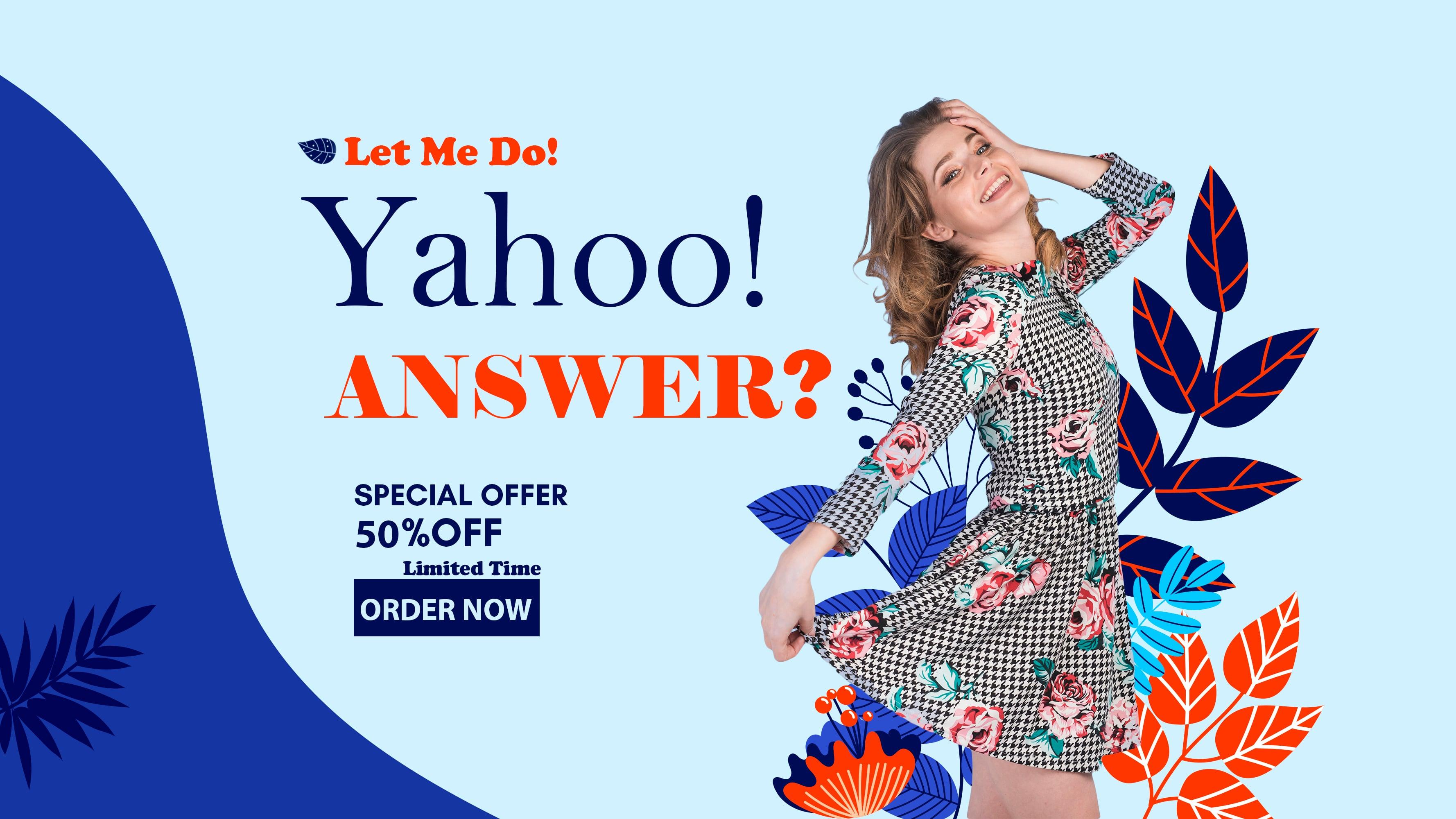I will promote your website in 10 Yahoo Answers with Clickable link and organic traffic.