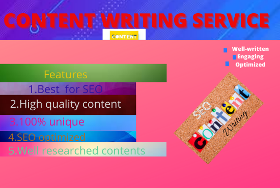 SEO optimized 1000 words web content 