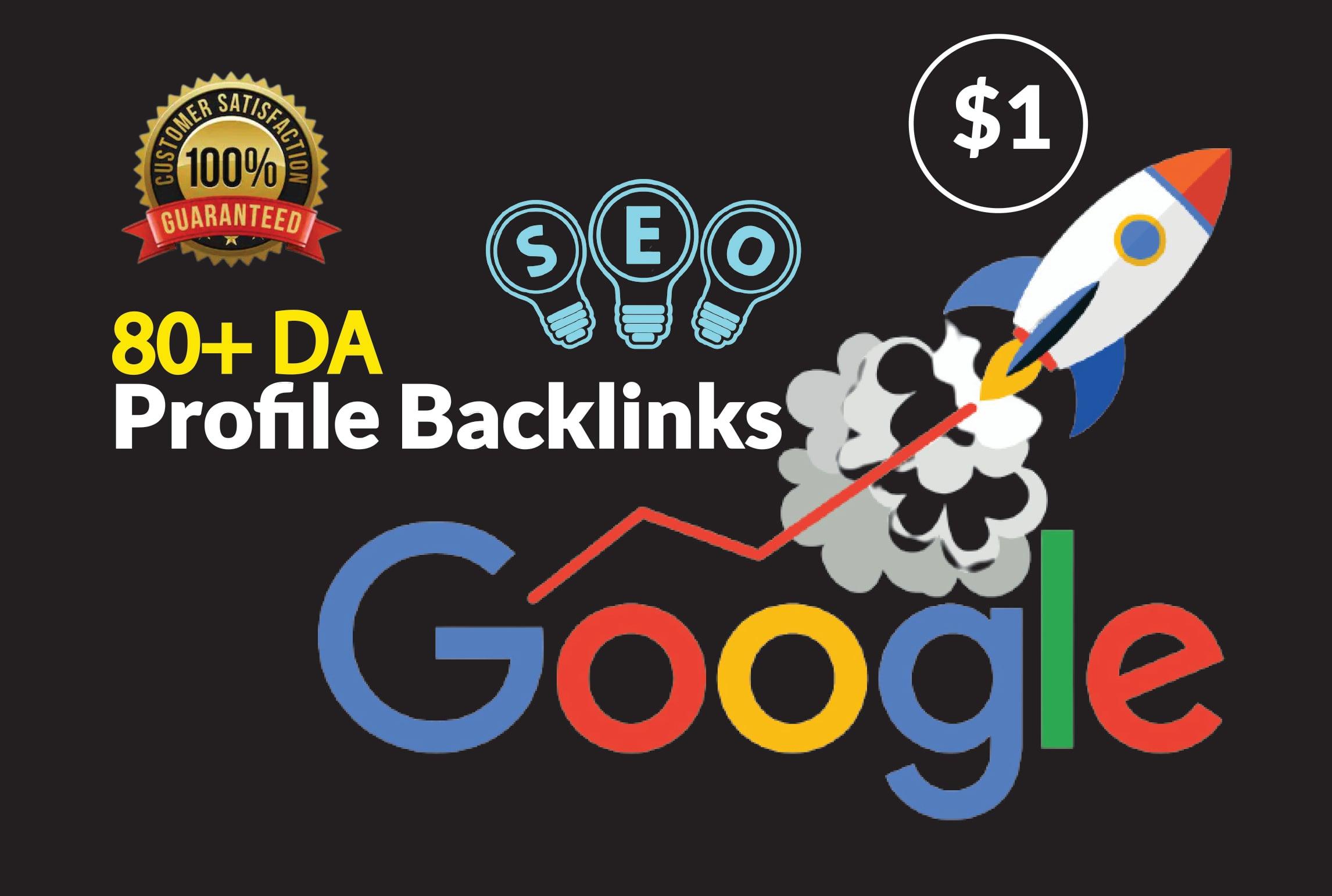 I will do High Authority Profile Backlinks with Whitehat SEO Method