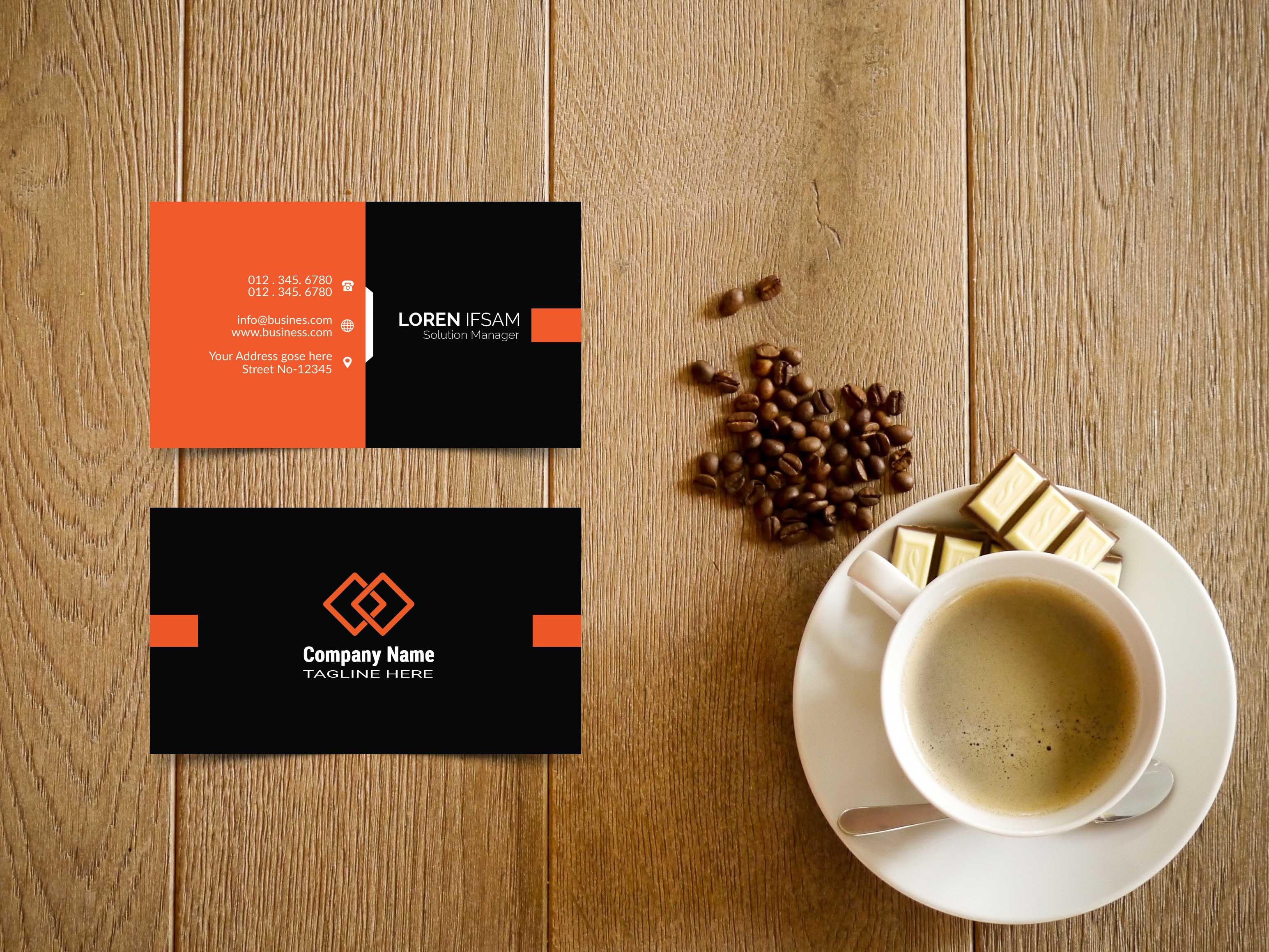 I will provide business card design.