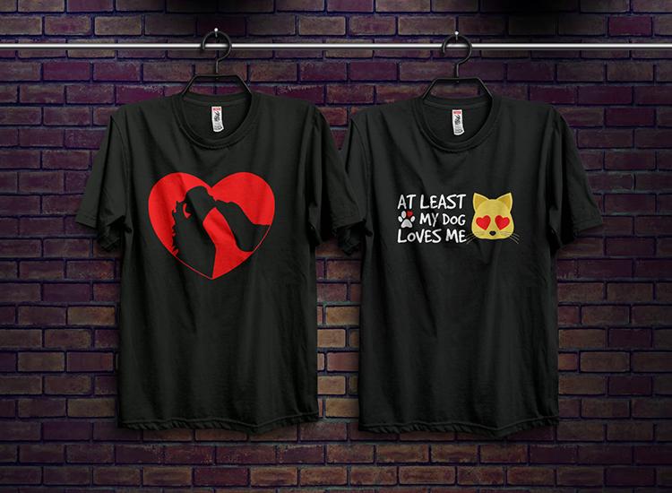 I will create dog Tshirt design for you.