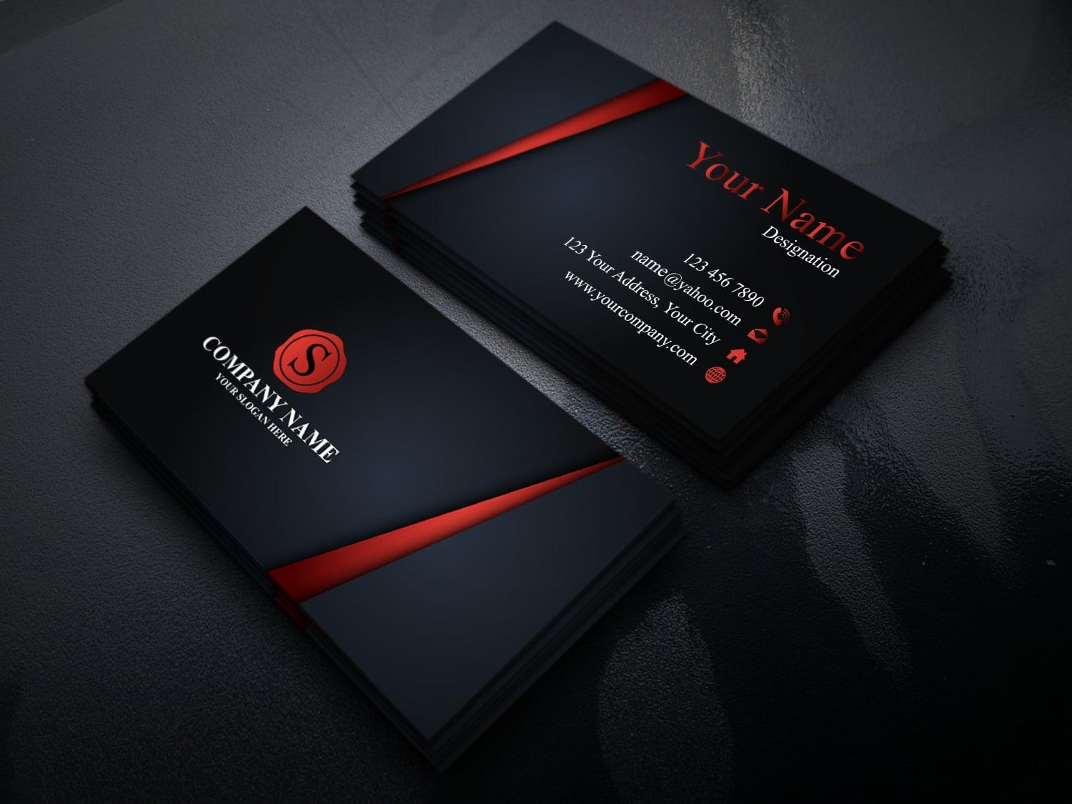 I will do Unique and creative business card design.