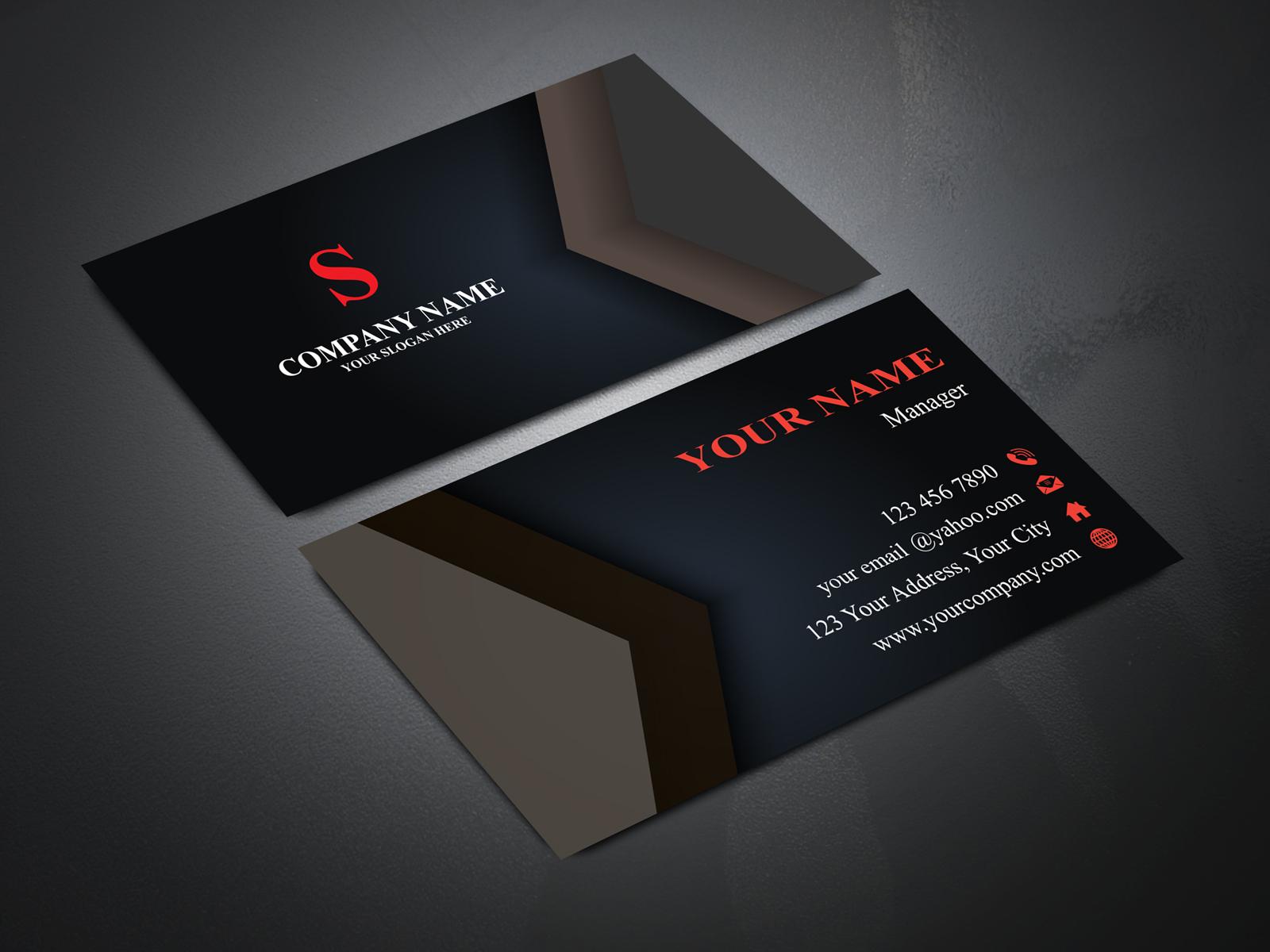 I will do Unique and creative business card design.