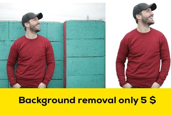 I will do remove background perfectly