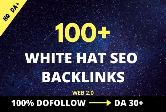 I will create high authority white hat SEO contextual backlinks