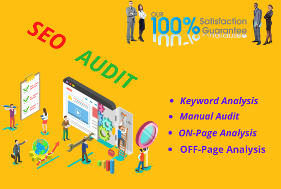 I will provide an expert SEO report AND competitor website audit