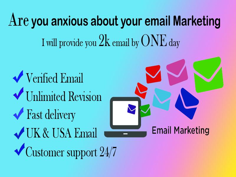 I will deliver worldwide legal email 