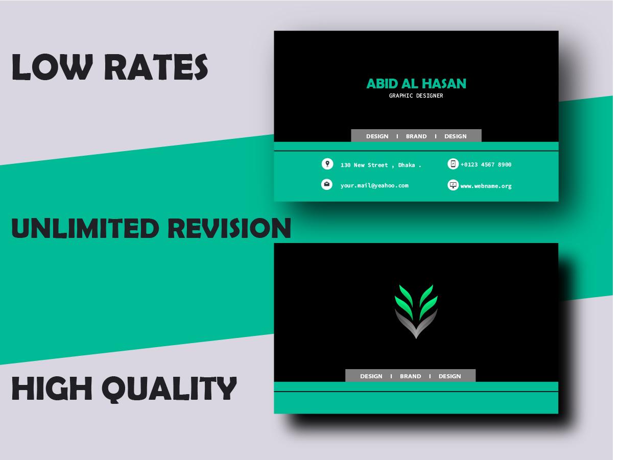 I Will Make Professional Business card .