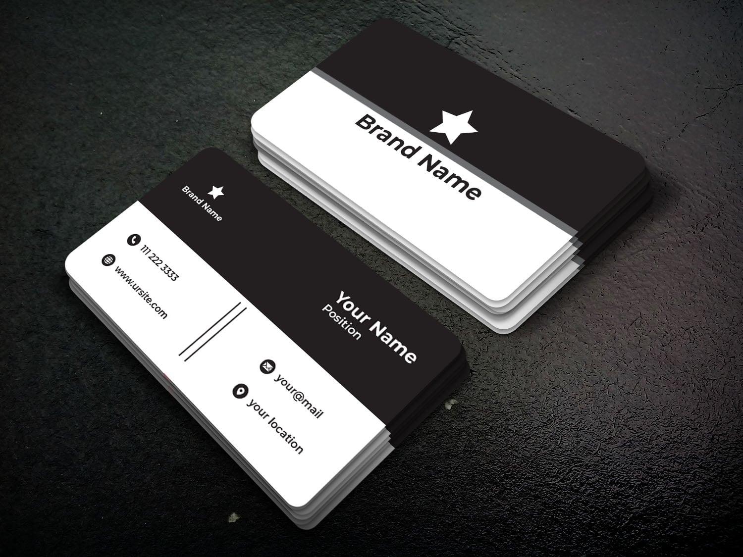 I will design Professional Minimalist Business Card
