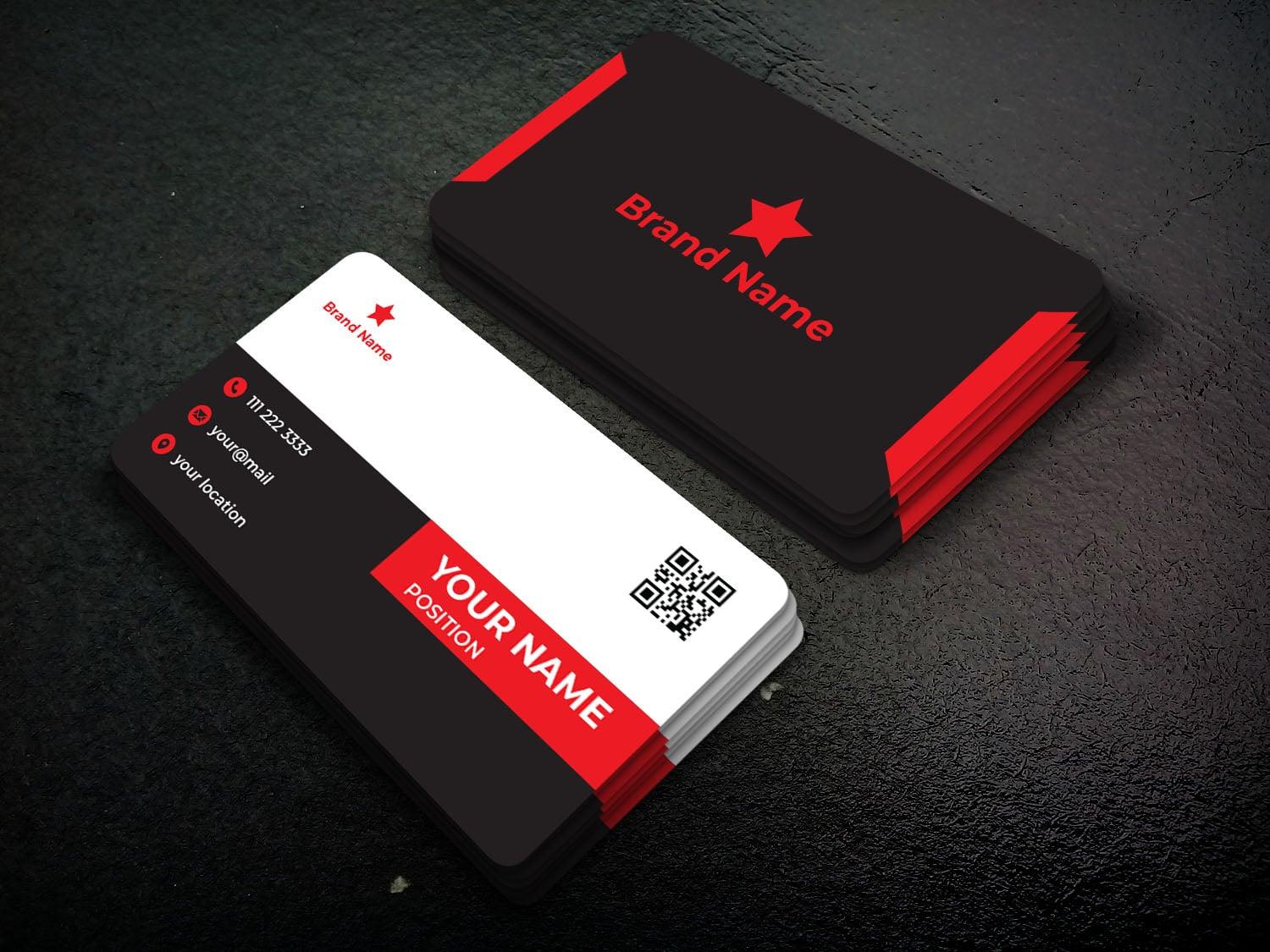 I will design Professional Minimalist Business Card