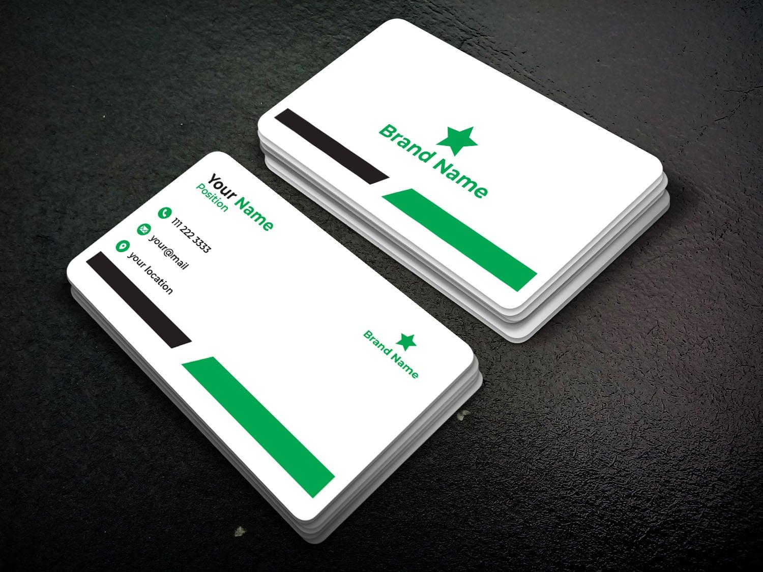 I will design Professional Minimalist Business Card
