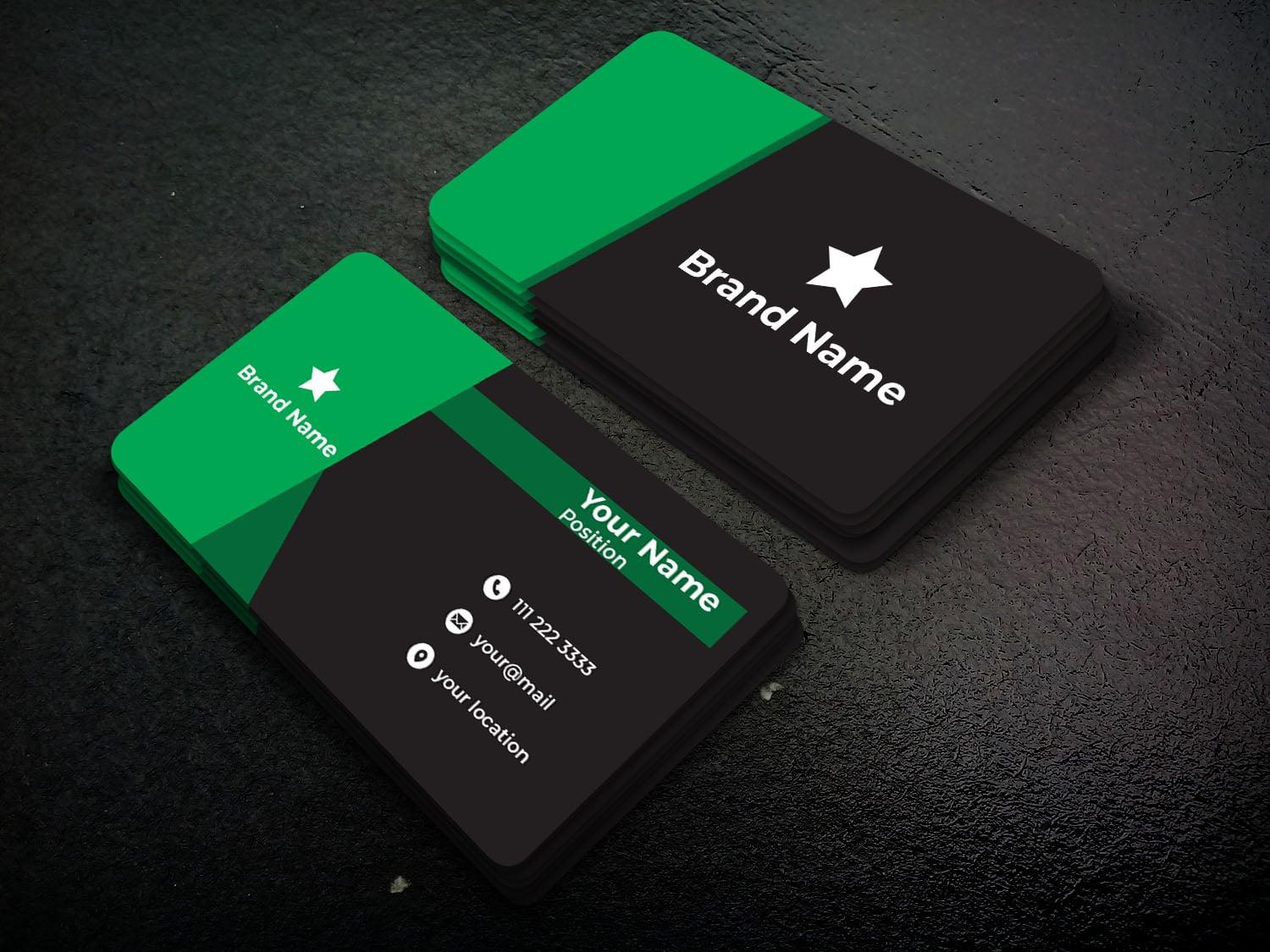 I will design Professional Minimalist Business Card