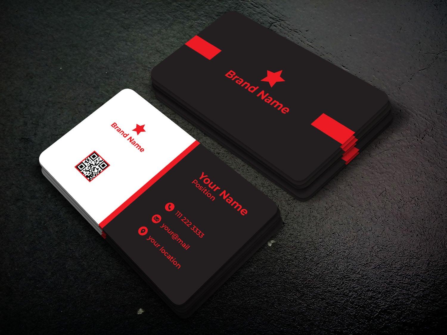 I will design Professional Minimalist Business Card