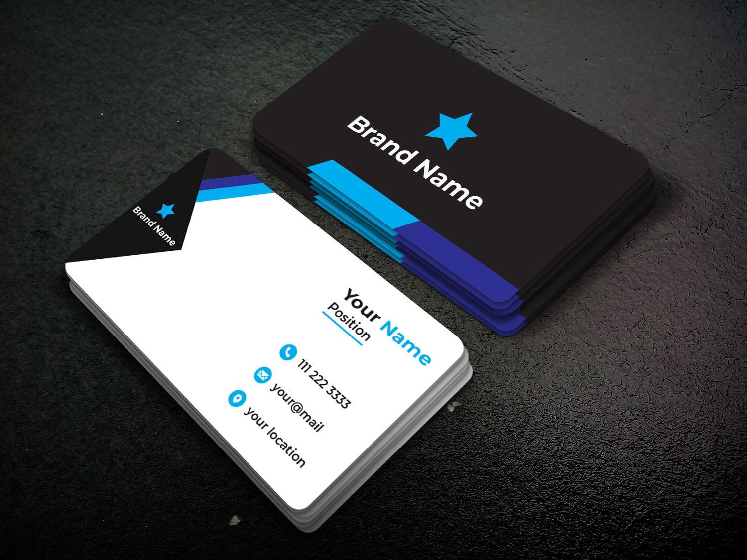I will design Professional Minimalist Business Card
