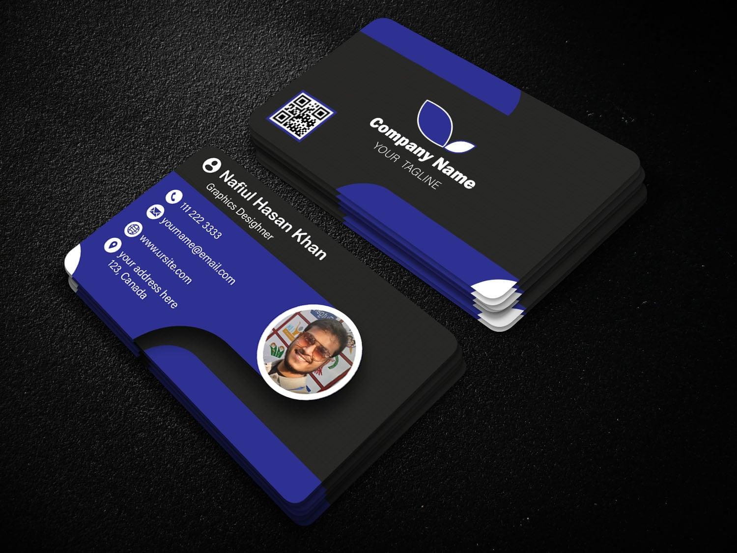 I will design Standard Professional Business Card in 24 hours
