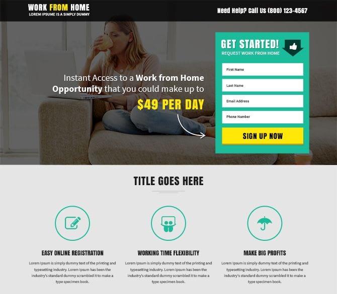 I will do irresistible sales page, landing page design, or shopify landing page