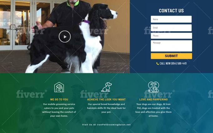 I will do irresistible sales page, landing page design, or shopify landing page