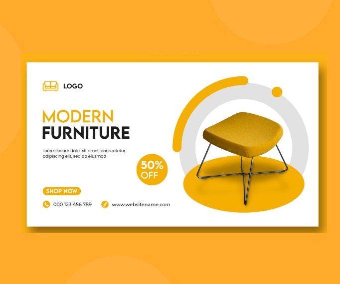 I will create a modern Facebook banner design,web banner design, fb cover, YouTube banner design 