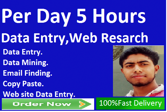 I will do perfectly Data entry,copy paste,lead generation and Web resarch.